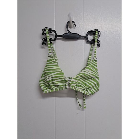 Soly Hux 3 Piece Swimsuits Triangle Bikini with Mesh Beach skirt Green Size S - Picture 11 of 14